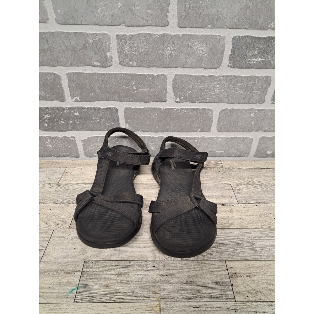 Skechers Z4063* Womens Black On-The-Go 600‎ Brilliancy Sandals Size 8